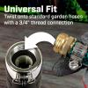 imageChapin 4605 7Pattern Garden Hose Spray Nozzle with Front Trigger Grip Threaded Connection Fits Standard Garden Hose for Gardening Landscaping Watering and Outdoor Jobs RedBlackFront Trigger Grip