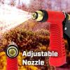 imageChapin 4608 Adjustable Cone Tip Garden Hose Spray Nozzle with Rear Trigger Grip Threaded Connection Fits Standard Garden Hose for Gardening Landscaping Watering and Outdoor Jobs RedBlack