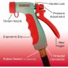 imageChapin 4695 Industrial High Temp High Pressure Front Grip Spray Nozzle with Threaded Connection Rated Up to 160F and 125 PSI RedBlackPistol Grip
