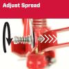 imageChapin 4986 3Arm Rotary Sprinkler 360 Degree Automatic for Small Gardens and Lawns Up to 45ft Coverage Area Red360 Degree Sprinkler