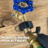 imageChapin 69450 Gooseneck Shut Off Hose Coupling Heavy Duty Brass Valve Garden Hose Connector Set of 22pack