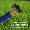 imageChapin 69451 Shut Off Hose Coupling Heavy Duty Brass Valve Garden Hose Connector Set of 22pack