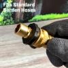 imageChapin 69453 Male Garden Hose QuickConnect Fittings Heavy Duty Valve Garden Hose Connector Set of 2Male4pack