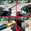 imageChapin 69456 Female HeavyDuty Hose Mender Coupling Fits 58 Inch and 34 Inch Garden Hose Repair Fitting Set of 2Female4pack
