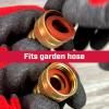 imageChapin 69460 24 Pieces Replacement Garden Hose Rubber Washers and ORings Sealing Ring for 38 Inch Quick Connector and Standard Garden Hose48pcs