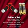 imageChapin 69482 Deluxe 2Way Shutoff Hose Connection with KinkFree Extensions Fits Standard Garden Hoses Metal and Plastic Construction with ShutOff Valves LeakFree Dual Water Flow