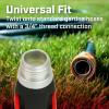imageChapin 69483 Deluxe 4Way Shutoff Hose Connection Fits Standard Garden Hoses Metal and Plastic Construction with ShutOff Valves LeakFree High Volume Water Flow for Landscaping and Outdoor Use
