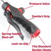 imageChapin International 4671 30inch with 7 Pattern Rotatable Nozzle and Adjustable 180degree Spray Head Watering Wand RedBlack18 Inch
