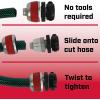 imageChapin International Chapin 69485 Female Garden ToolLess 2 Pack Mender Fitting for 5834 Standard Hose RedBlackFemale