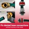 imageChapin International Chapin 69485 Female Garden ToolLess 2 Pack Mender Fitting for 5834 Standard Hose RedBlackMale