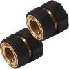 imageChapin 69453 Male Garden Hose QuickConnect Fittings Heavy Duty Valve Garden Hose Connector Set of 2Female2pack