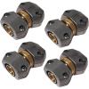 imageChapin 69456 Female HeavyDuty Hose Mender Coupling Fits 58 Inch and 34 Inch Garden Hose Repair Fitting Set of 2MaleFemale4pack