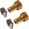 imageChapin 69459 Female Garden Hose Repair Connector with Clamps Hose Mender Fittings Set of 2Female2pack