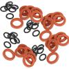 imageChapin 69460 24 Pieces Replacement Garden Hose Rubber Washers and ORings Sealing Ring for 38 Inch Quick Connector and Standard Garden Hose48pcs