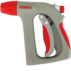 imageChapin 4695 Industrial High Temp High Pressure Front Grip Spray Nozzle with Threaded Connection Rated Up to 160F and 125 PSI RedBlackFront Grip