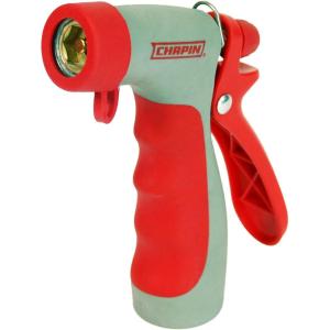 imageChapin 4695 Industrial High Temp High Pressure Front Grip Spray Nozzle with Threaded Connection Rated Up to 160F and 125 PSI RedBlackPistol Grip