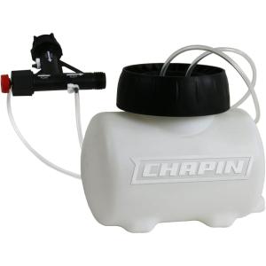imageChapin 4720 2Gallon HydroFeed inLine Fertilizing Injection System for Sprinklers and Direct Hose Use 1Pack Translucent White2 Gallon