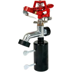imageChapin 4984 TPost Impact Sprinkler 360 Degree Automatic Impact Sprinkler for Small Gardens and Lawns Up to 85ft Coverage Area