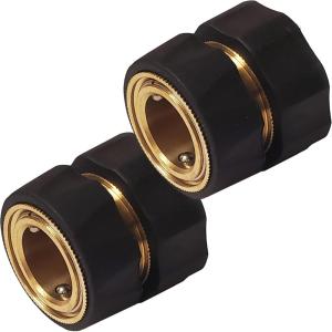 imageChapin 69453 Male Garden Hose QuickConnect Fittings Heavy Duty Valve Garden Hose Connector Set of 2Female2pack