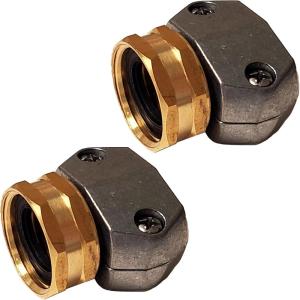 imageChapin 69456 Female HeavyDuty Hose Mender Coupling Fits 58 Inch and 34 Inch Garden Hose Repair Fitting Set of 2Female2pack