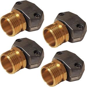 imageChapin 69456 Female HeavyDuty Hose Mender Coupling Fits 58 Inch and 34 Inch Garden Hose Repair Fitting Set of 2Male4pack
