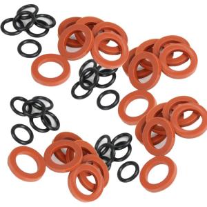 imageChapin 69460 24 Pieces Replacement Garden Hose Rubber Washers and ORings Sealing Ring for 38 Inch Quick Connector and Standard Garden Hose48pcs