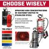 imageChapin 19494 Made in USA 35 Gallon TriPoxy Industrial Open Head Sprayer for Professional Concrete Applications Form Oils Construction with All Brass Components 35 gallons RedIndustrial Concrete