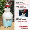 imageChapin 20003 Made in USA 3 Gallon Lawn and Garden Pump Pressured Sprayer for Spraying Plants Garden Watering Lawns Weeds and Pests Translucent White1 Gallon Sprayer  2 Pack