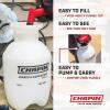 imageChapin 20074 Made in The USA Disinfectant Bleach Sprayer 1Gallon Adjustable Cone Nozzle Compatible with Bleach Solutions and Fungicides Bonus Spray Shield Translucent White