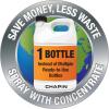 imageChapin 26021XP Made in USA 2Gallon HeavyDuty Compression Sprayer for Professional Use with 3 nozzles one Brass Pressure Relief Valve Comfort Grip Handle Translucent White2Gallon