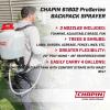 imageChapin 61802 4Gallon ProSeries Plus Poly Backpack Sprayer with Foaming Adjustable Nozzle for Fertilizers Herbicides and Pesticides Translucent WhiteSprayer