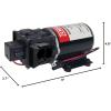 imageChapin 69216 12V50 GPM 60 PSI SelfPriming Diaphragm Water Pump for ATVs Marine Boating Water Supply Camping RV Recreation ampamp Boom Spray Systems20 GPM