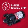 imageChapin 69216 12V50 GPM 60 PSI SelfPriming Diaphragm Water Pump for ATVs Marine Boating Water Supply Camping RV Recreation ampamp Boom Spray Systems50 GPM