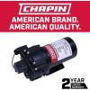 imageChapin 69216 12V50 GPM 60 PSI SelfPriming Diaphragm Water Pump for ATVs Marine Boating Water Supply Camping RV Recreation ampamp Boom Spray Systems50 GPM