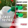 imageChapin G390 Hose End Sprayer for Water Soluble Materials 20 Gallon 32 Ounce Tank Finger Control and Backflow Prevention for Spraying Lawns Weeds Insects Fertilizers Translucent White20Gallon