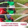 imageChapin G390 Hose End Sprayer for Water Soluble Materials 20 Gallon 32 Ounce Tank Finger Control and Backflow Prevention for Spraying Lawns Weeds Insects Fertilizers Translucent White20Gallon Pack of 6