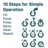 imageChapin International 1046 48Ounce Industrial CleanerDegreaser Handheld Pump Sprayer 48Ounce Translucent White 1 Pack