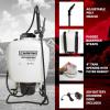 imageChapin International 60124 4Gallon 20V Internal Battery Rechargeable Backpack Sprayer Made in The USA 1Pack Translucent WhiteBackpack