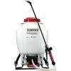 imageChapin 61800 4Gallon Made in USA Professional Backpack Sprayer with Brass Adjustable and Poly FanCone Nozzles Cushion Grip ShutOff 3Stage Filtration System Translucent WhiteRechargeable