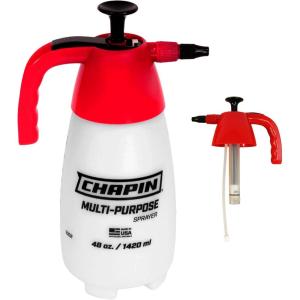 imageChapin 1002 48Oz Made in USA HeavyDuty MultiPurpose Sprayer for Spraying Plants Flowers Weeds and Cleaning RedWhite1Pack