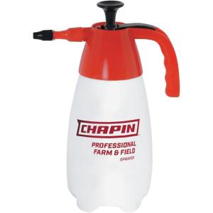 imageChapin 1003 Made in USA 48 Ounce Farm and Field Hand Sprayer with Ergonomic Handle Anti Clog Filter Adjustable Nozzle for Spraying Plants Lawns Weeds Insects Fertilizer Translucent White48Ounce