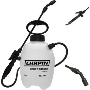 imageChapin International 16109 1Gallon Value Pack Lawn and Garden Pump Sprayer Made in The USA for Spraying Weeds Insects Fertilizers 2Pack Translucent White1Gallon Deluxe