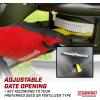 imageChapin 8622B Made in The USA 22 Cubic Feet Tow and Pull Behind Spreader with AutoStop Dual Impeller That Stops When Not Moving Designed for Farm and Tough Terrain Hitch Pins BlackRanch  Farm  Acreage