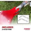 imageChapin 8622B Made in The USA 22 Cubic Feet Tow and Pull Behind Spreader with AutoStop Dual Impeller That Stops When Not Moving Designed for Farm and Tough Terrain Hitch Pins BlackRanch  Farm  Acreage
