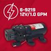 imageChapin 69219 12V10 GPM 60 PSI SelfPriming Diaphragm Water Pump for ATVs Marine Boating Water Supply Camping RV Recreation ampamp Boom Spray Systems Black10 GPM Upgrade