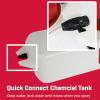 imageChapin 97661E 15Gallon Made in The USA 15Gallon Mixes on Exit 12V 25 GPM Pump ATVUTV Tow Behind Spot Sprayer with Separate Water Tank and Concentration Tank to Mix on Demand Translucent White