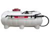 imageChapin 97400E Made in the USA 25 Gallon ATVUTV 12 Volt Mounted Spot Sprayer With 5 Inch Wide Mouth High Performing 12 V Diaphragm Pump and Filtration System and 18 Inch Spray Wand Translucent White25Gallon