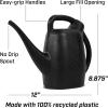 imageChapin 48000 Watering Can Garden Indoor and Outdoor Plants Recycled Plastic Made in USA Black 05 Gallon 23 Liters