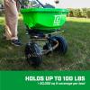 imageChapin 89303C Spreader Lawn and Garden 100Lbs Contractor TurfPro Broadcast Push Walk Behind 12quot Tires WeatherProof Poly Hopper Side Adjust Lever Spreads Fertilizer and Seeds