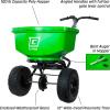 imageChapin 89303C Spreader Lawn and Garden 100Lbs Contractor TurfPro Broadcast Push Walk Behind 12quot Tires WeatherProof Poly Hopper Side Adjust Lever Spreads Fertilizer and Seeds